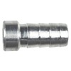 3/8" Aluminum Weld Barb - Weldable Fitting Nipple .375" Hose,