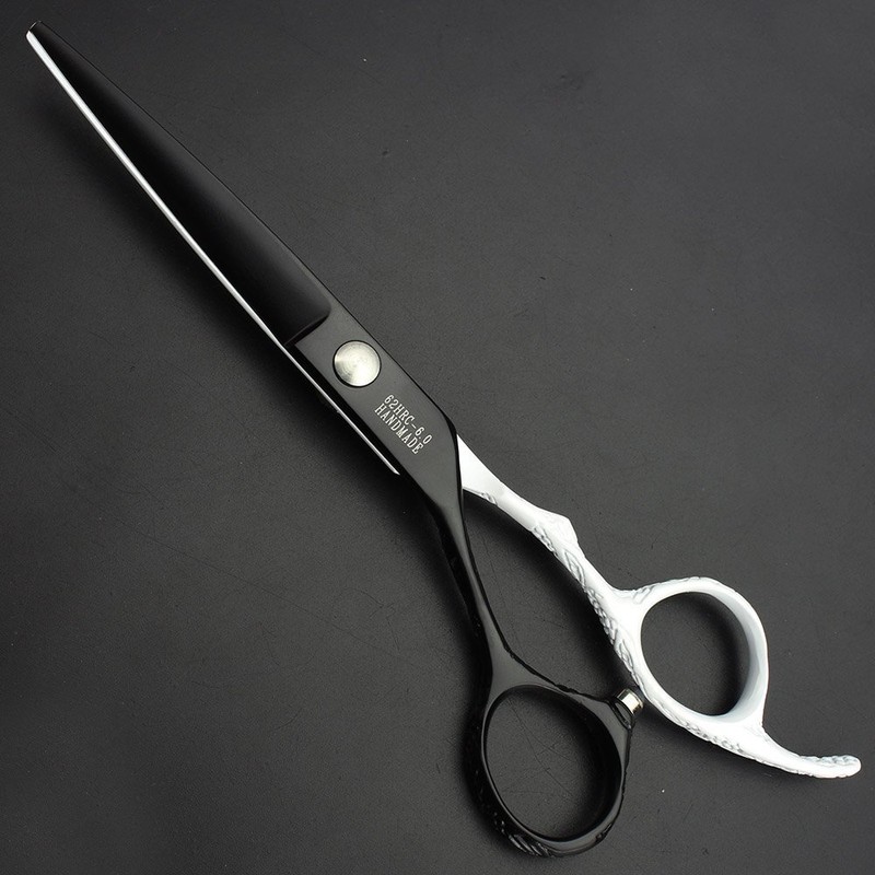 Hairdressing Scissors 6 Left-Handed Japanese High-End Barber Scissors 440C