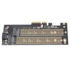 Pcie M.2 Adapter B&amp;M Key NVMe SSD Expansion Card for