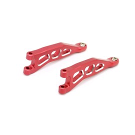Mesimsple Alloy Rear Upper Suspension A Arm 6061 Alum ARA330808 for Arrma 1/18 Granite Typhon Grom Mega 380 Upgrades Part Red