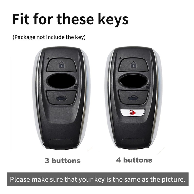 ontto luminous car key cover fit for Subaru BRZ STI
