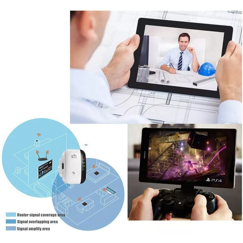 WAVLINK Wifi Extender Range Signal Booster Wireless WIFI Network Repeater