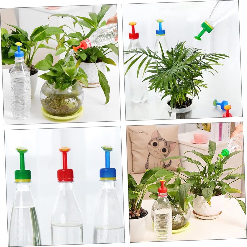 Outanaya Garden Sprinkler Flower Shape Nozzles Pcs Bottle Sprinkler Caps