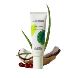 Mad Hippie Skin Care Products Face Cream with Anti Wrinkle Peptide Complex, 1.02 Fluid Ounce