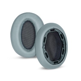 almohadillas para orejas de repuesto premium WH-H910N compatibles con auriculares inalámbricos Sony WH-910N H. Ear on 3 (azul claro). piel proteico premium | Espuma de alta densidad | Gran comodidad