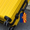 Nicokee Arizona Az Home State Luggage Suitcase ID Tag-Textured Star