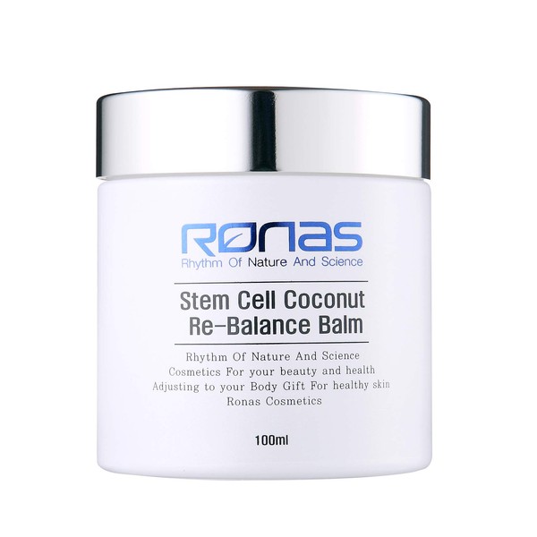 Ronas Stem Cell Coconut Rebalance Balm.Advanced Anti Aging Cream.Face Neck Moistureizer for Women.Dermatologists Approved and Recommended as Best Anti Aging. Plant Stem Cells Rejuvenate Skin. hyaluronic acid cream Best Anti Aging Creams. Coconet oil Sooth