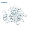 sourcing map 7/16" Split Lock Washer, 50Pcs Carbon Steel Spring