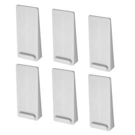 6PCS Rubber Door Stopper Wedge,Doors Hardware & Locks,Doorstops for Inside backstairs/Bottom of Door/Wall,Door Noise Blocker,backstairs Sound Blocker,Door Stopper Security,Gate Jammer,Gate Stop Alarm