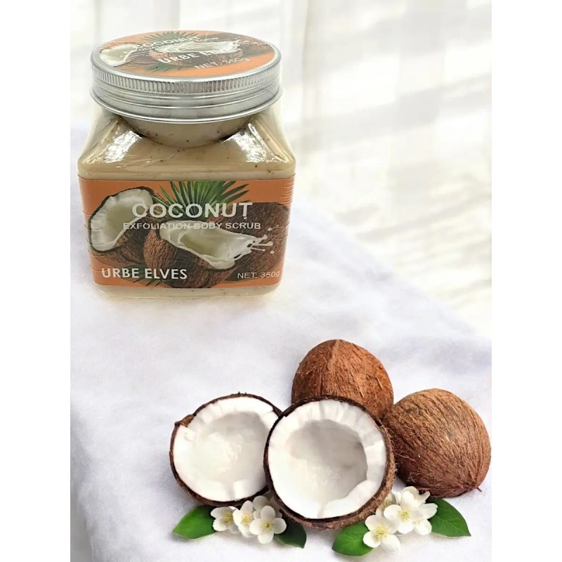 Exfoliante corporal y facial aromático de 350g con texturas cremosas