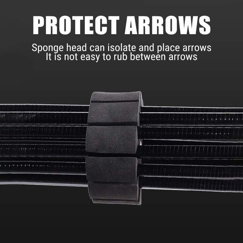 DEWIN Arrow Rack, Foam Arrow Holder Durable EVA Foam Round