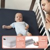 Waterproof Crib Mattress Protector Pad - 2-Pack Fitted Sheets -