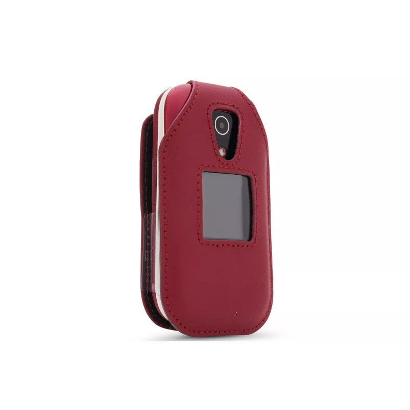 Doro Fitted Leather Case for Consumer Cellular Doro 7050 7050L