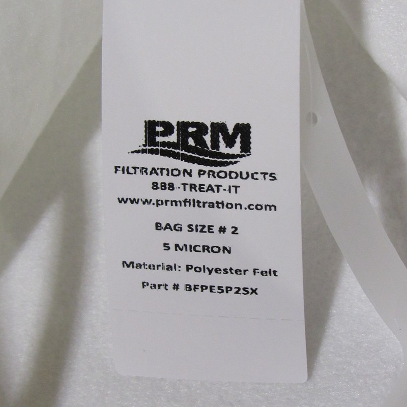 PRM Liquid Filter Bags (10 Pack); # 2 Size; 5