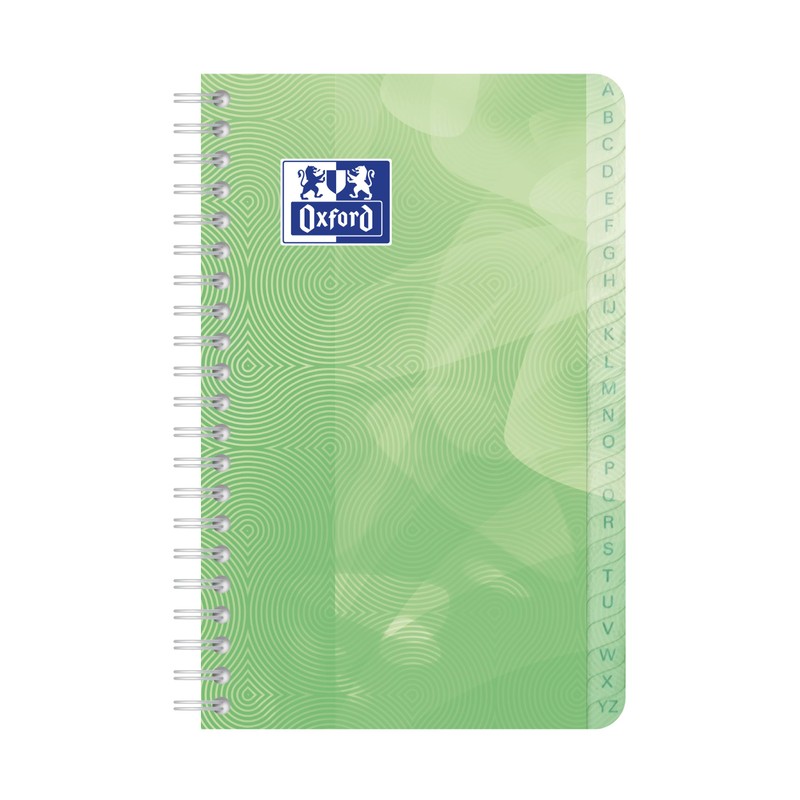 Oxford Spiral Index Polypropylene Cover 11 x 17 cm 100
