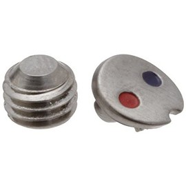 Delta Faucet RP50585AR Leland, Set Screw and Button Assembly, Arctic Stainless