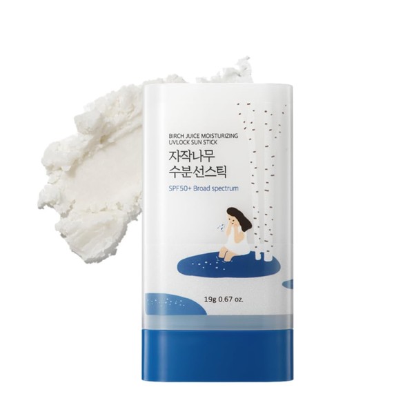 ROUND LAB Birch Juice Moisturizing UVLock Sun Stick 19g, 0.67oz.