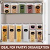 PRAKI Airtight Food Storage Containers Set with Lids - 24