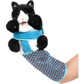 Cat Puppet Wrestler, Cat Ringer Hand Puppet, Interactive Cat Toy, Funny Cat Doll, Wrestling Toy, Gifts for Cat Lovers, Durable Plush Stuffed Animal Toy