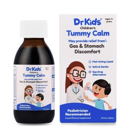 Tummy Calm Dr. Kids Children’s Gas Relief & Upset Stomach Support, Alternative Gas Drops for Newborns & Kids, Safe & Gentle Oral Solution, Natural Constipation Relief, 5 Fl Oz (Pack of 1)