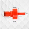 FERRODAY 4 Pack Carbonation Cap Forced Carbonation for PET Bottle