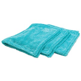 Griot's Garage PFM Edgeless Detailing Towels for Car Cleaning and Detailing, Scratch-Free, Machine-Washable, Small, 16” x 9”, Set of 3, 55527