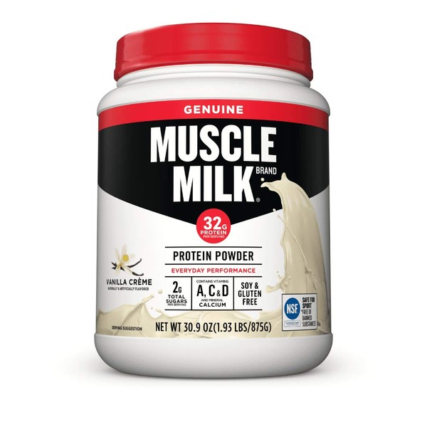 Muscle Milk Lean Muscle Vanilla Creme Protein Powder, 1.93 Pound (Pack of 1)