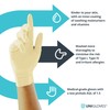 Unigloves LANO-E-GEL Latex Gloves