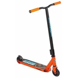 Mongoose Rise 100 Youth and Adult Freestyle Kick Scooter Orange/Blue
