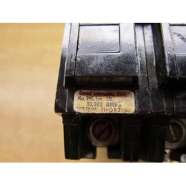 GE THQB2150 Bolt-On Mount Type THQB Miniature Circuit Breaker 2-Pole 50 Amp 120/240 Volt AC