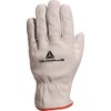 Delta Plus FBN49 Grey Full Grain Leather Safety Work Gloves