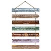 Magictodoor Spanish Christian Wooden Wall Art: Inspiring Bible Verses for