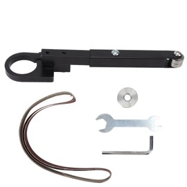 Belt Sander Attachment Sturdy Steel Low Noise Impact High Stability Sand Belt Machine Pipe for Knife Gaps Hole