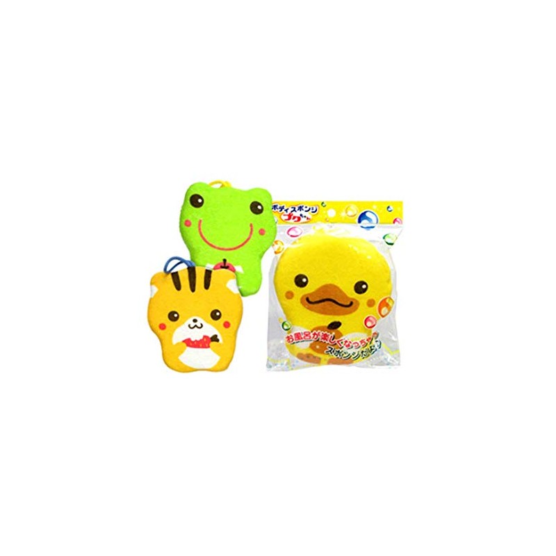 スルガ株式会社 お風呂が楽しくなっちゃう！プクちゃん ボディスポンジ 1個