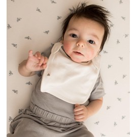 Burt's Bees Baby Infant Bibs, 100% Organic Cotton Drool Cloths, Newborn Essentials