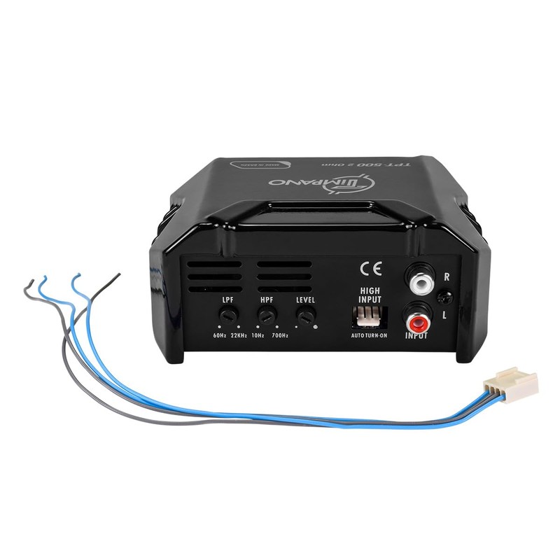 TIMPANO TPT-500 2 Ohms Compact 1 Channel TPT500 2 Ohms