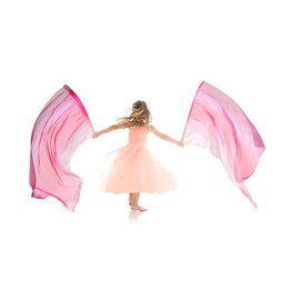 Wuchieal flexible rods for worship flags,praise dance worship flag for Child, Outdoor Flag for beginner, kids worship flags for church 4#WHITE PINK PURPLE