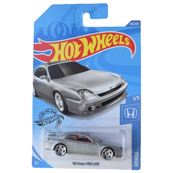 Hot Wheels 1/5 '98 Prelude 166/250, Silver