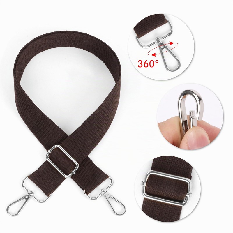 Moorle Wide Shoulder Bag Strap, Shoulder Strap for Bags, Adjustable,