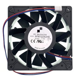 LEYEYDOJX New Cooling Fan for PFR1224UHE-CE75 12038 DC 24V 1.75A 3-Wire Size: 120X120X38mm