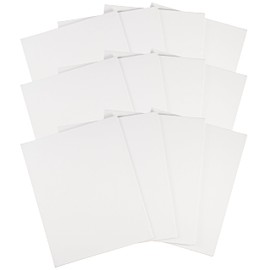 FREDRIX Artist Series Primed Canvas Panels, 7" x 9", Pack of 12