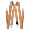 axy Men's Braces with Bow Tie - 4 Strong Clips