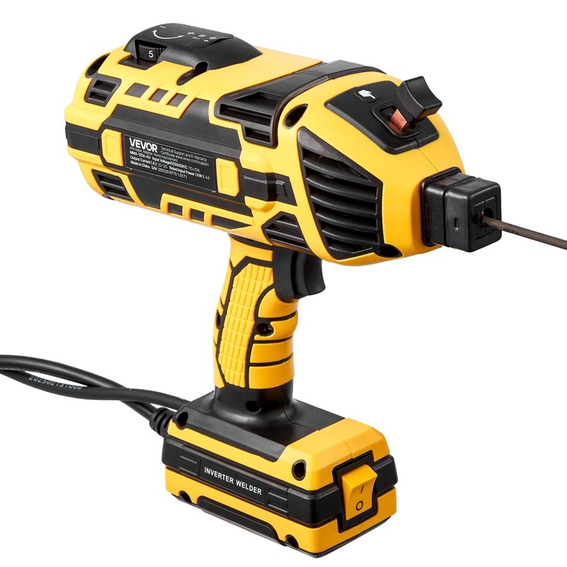 VEVOR Portable Handheld Welding Machine, 20-120A Portable ARC Welder with