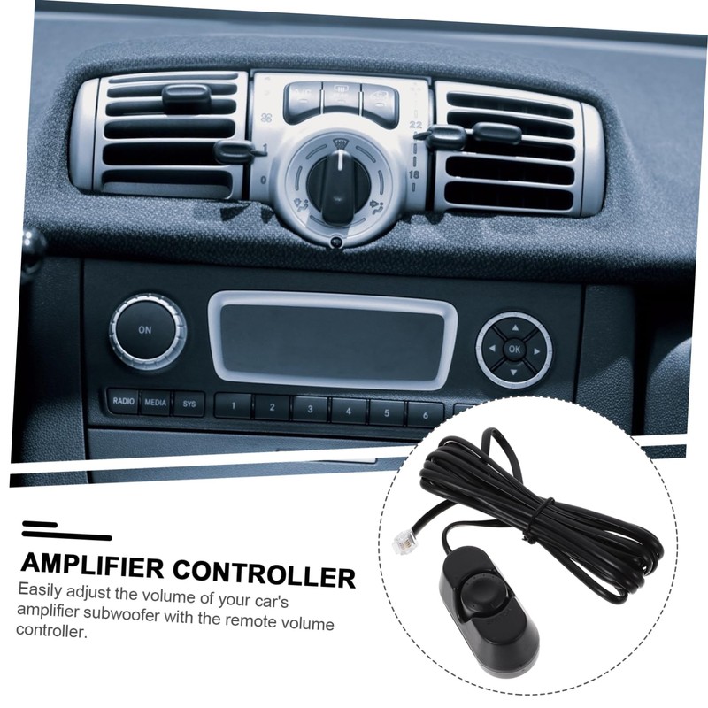 ABOOFAN Automotive Volume Controller Amplifier for Superior Sound Performance Compatible