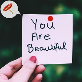 100 Pcs Thumb Tacks, Drawing Pins, Metal Flat Push Pins, Round Head Drawing Pins with Storage Box for Map, Photo Wall, Office, Corkboards (Red, 100)