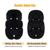 KAKIBLIN Infant Car Seat Insert, Carseat Insert Support for Newborn,