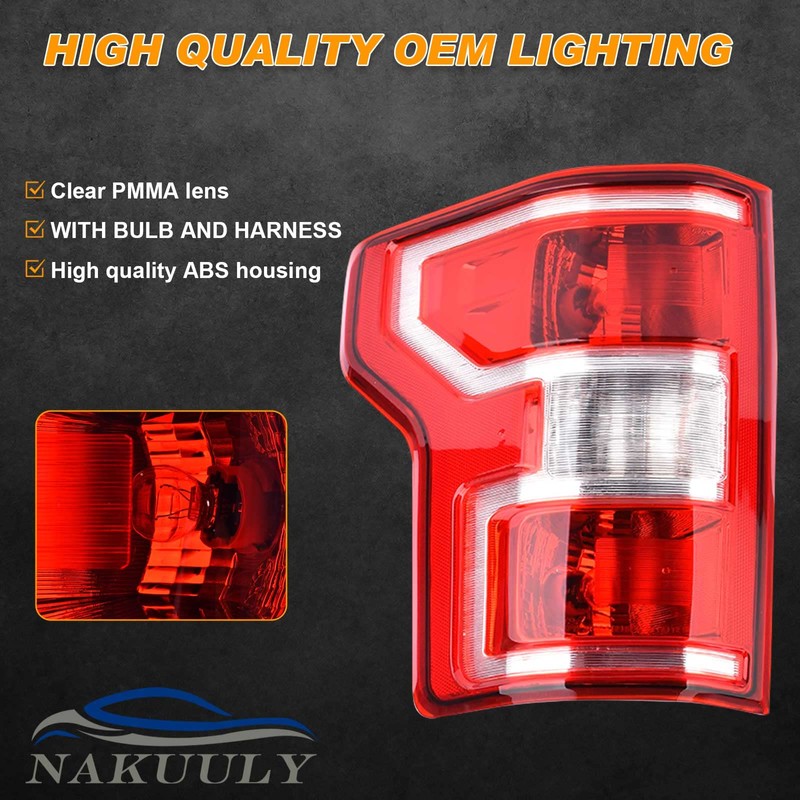 Nakuuly Tail Light Compatible With 2018 2019 2020 Ford F150