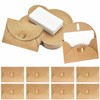 Kettion Kraft Paper Envelopes Pack of 100 Mini Envelopes with
