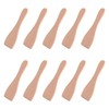 10 Pieces Wooden Spatulas Kitchen Utensils Wooden Spatula Set Cooking