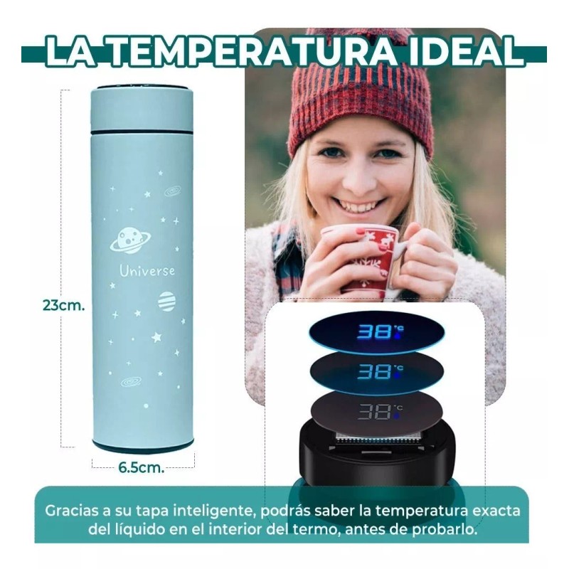 EG Kit De Dos Termos Digitales Inteligentes Sellado 500ml
